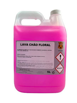 DETERGENTE FLORAL Lava Chão DETERGENTES E PRODUTOS QUÍMICOS Brasão Rosa 