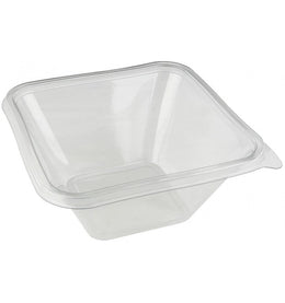 Pet Cristal Square Terrine 750ml with Lid (100 Units)