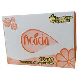 GUARDANAPOS BRANCO PUNTO A PUNTO 40X40 (MAÇO C/ 50G. ACACIA Remova 